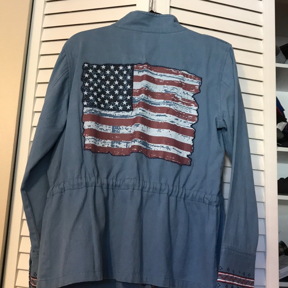 Long sleeve thick Jean material new with tags - Picture 2 of 5